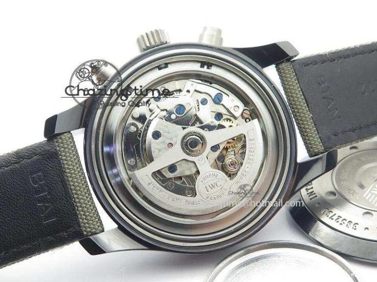 MIROTIME 0119 Pilot Top Gun Miramar IWC388002 ZF 1:1 Best Edition Ceramic Case On Nylon Strap A Practical 7345